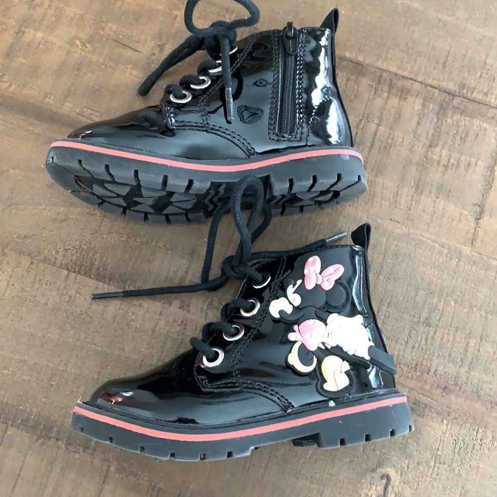 Disney Black Kids Boots